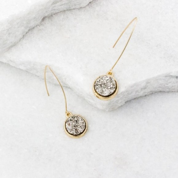 'Coco' Teardrop Dangle Earrings - Picture 1 of 1